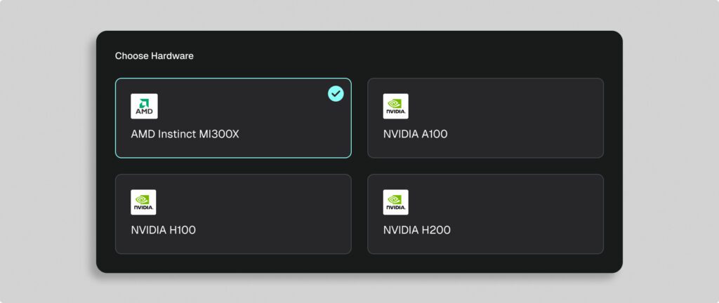 Run on dedicated endpoints