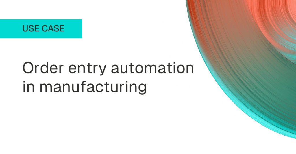 manufacturing use case 1
