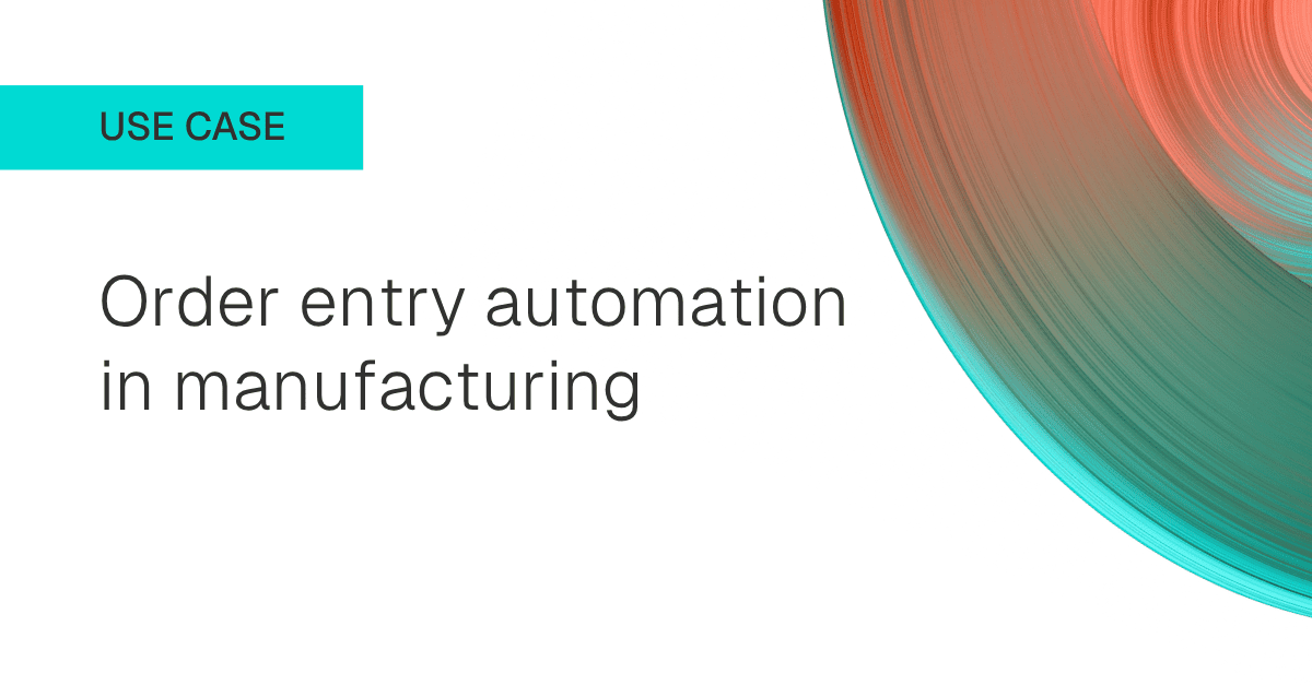 manufacturing use case 1