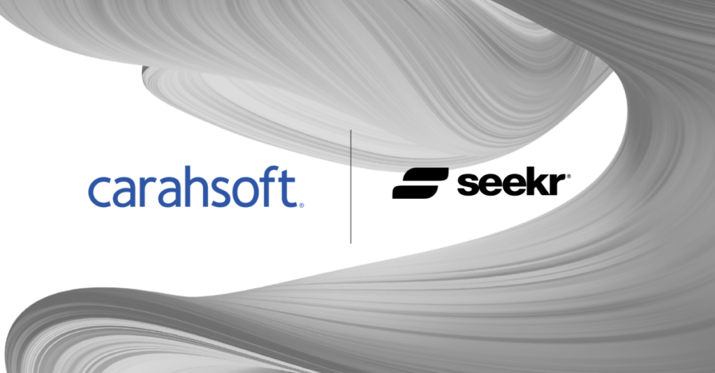 carahsoft seekr logo lockup (1)